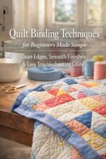 Quilt Binding Techniques for Beginners Made Simple : Clean Edges, Smooth Finishes & Easy Troubleshooting Guide