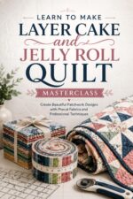 Learn to Make Layer Cake and Jelly Roll Quilt Masterclass: Create Beautiful Patchwork Designs With Precut Fabrics and Professional Techniques