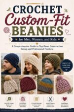 Crochet Custom-fit Beanies for Men, Women, and Kids.: a Comprehensive Guide to Top-down Construction, Sizing, and Professional Finishes