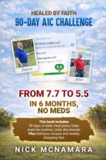 Healed by Faith: 90-day A1c Challenge: Drop Your A1c, Reverse Type 2 Diabetes, and Walk in the Healing Jesus Already Paid For