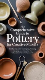 The Comprehensive Guide to Pottery for Creative Makers: Step-by-step Guide to Designing, Throwing, Shaping, and Decorating Clay With Professional Workshop Secrets