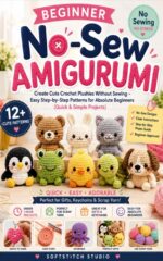 Beginner No-sew Amigurumi: Create Cute Crochet Plushies Without Sewing – Easy Step-by-step Patterns for Absolute Beginners & Simple No-sew Amigurumi Series Book