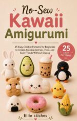 No-sew Kawaii Amigurumi: 25 Easy Crochet Patterns for Beginners to Create Adorable Animals, Food, and Cute Friends Without Sewing