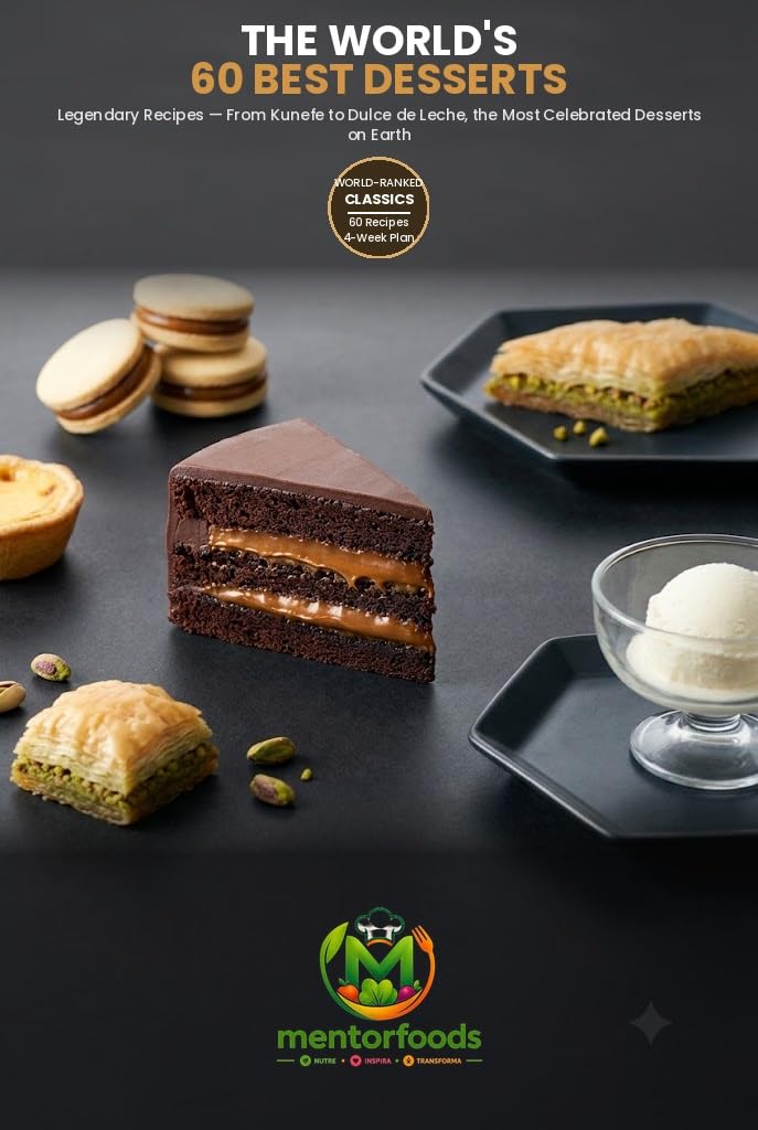 Top 60 Desserts in the World: the Ultimate Ranking of the Most Iconic Cakes, Pastries, and Sweets on Earth — With Easy Recipes for Home Bakers