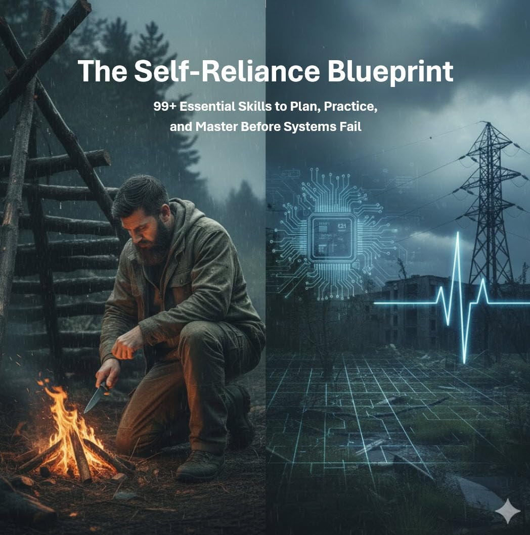 The Self-reliance Blueprint: 99+ Essential Skills to Plan, Practice, and Master Before Systems Fail