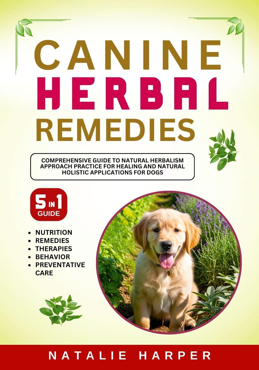 Canine Herbal Remedies: Comprehensive Guide to Natural Herbalism Approach Practice for Healing and Natural Holistic Applications for Dogs