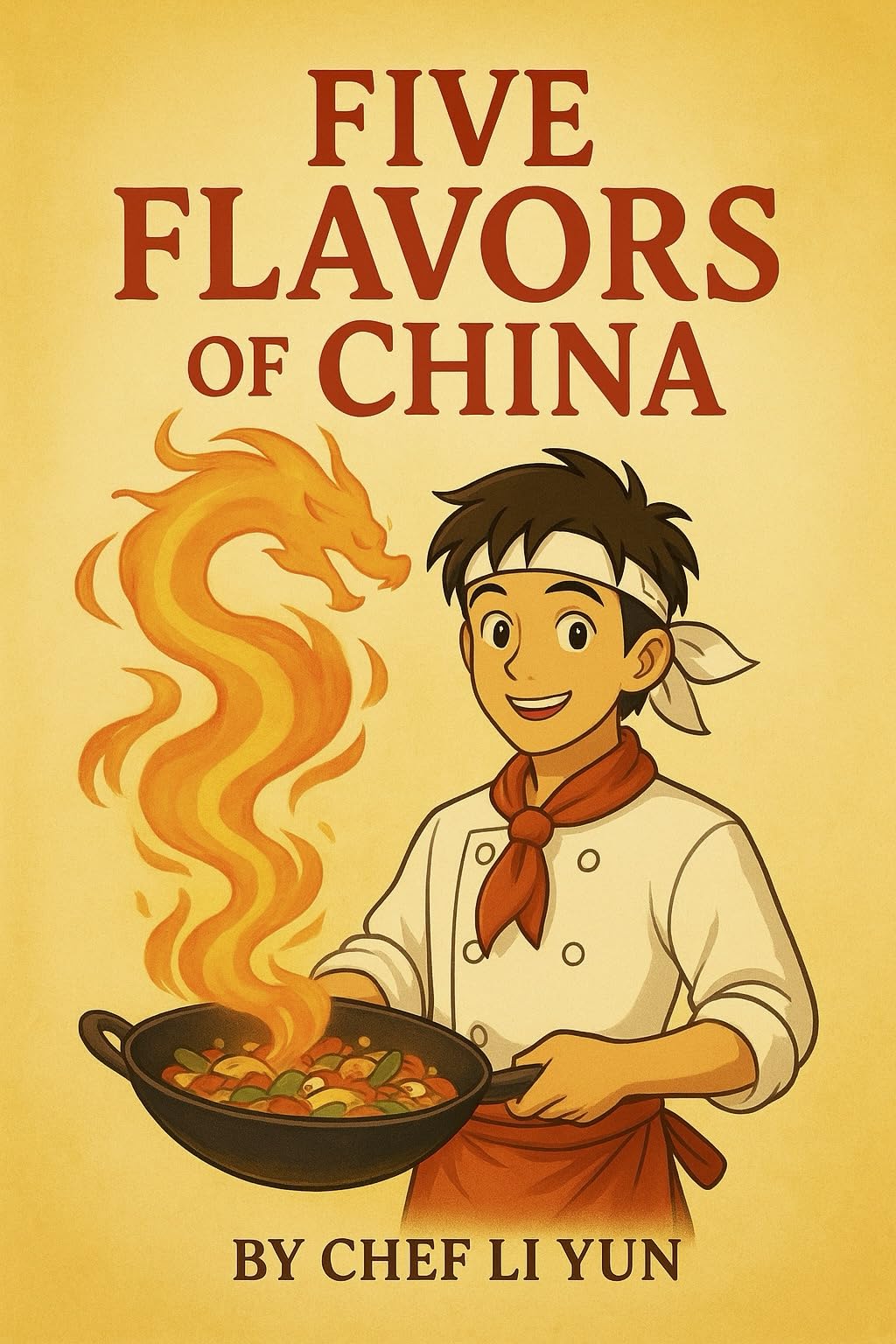 Five Flavors of China by Chef Li Yun: a Culinary Journey Through Chinese Flavors , Stories , and Recipes Tastes Studio Book