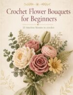 Crochet Flower Bouquets for Beginners 25 Timeless Blooms to Crochet: 25 Easy Crochet Patterns to Make Roses, Peonies & Timeless Bouquets — Beautiful Handmade ... and Home Decor Blooms Book