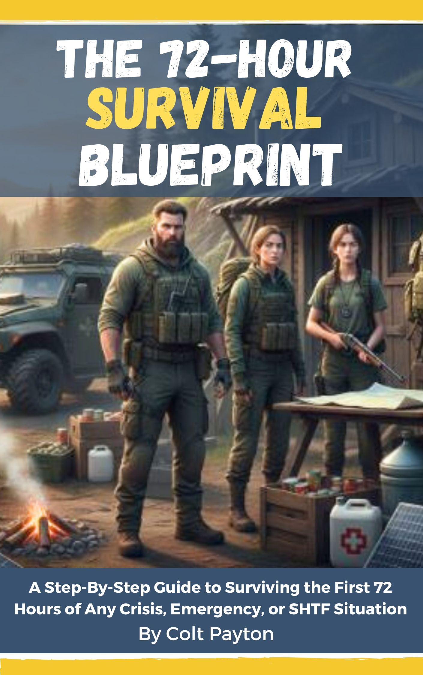 The 72-hour Survival Blueprint: a Step-by-step Guide to Surviving the First 72 Hours of Any Crisis, Emergency, or Shtf Situation Sustainable Living