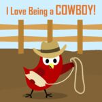 Children's Book: I Love Being a Cowboy! [bedtime Stories for Kids]