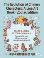 The Evolution of Chinese Characters: a Line Art Book · Zodiac Edition