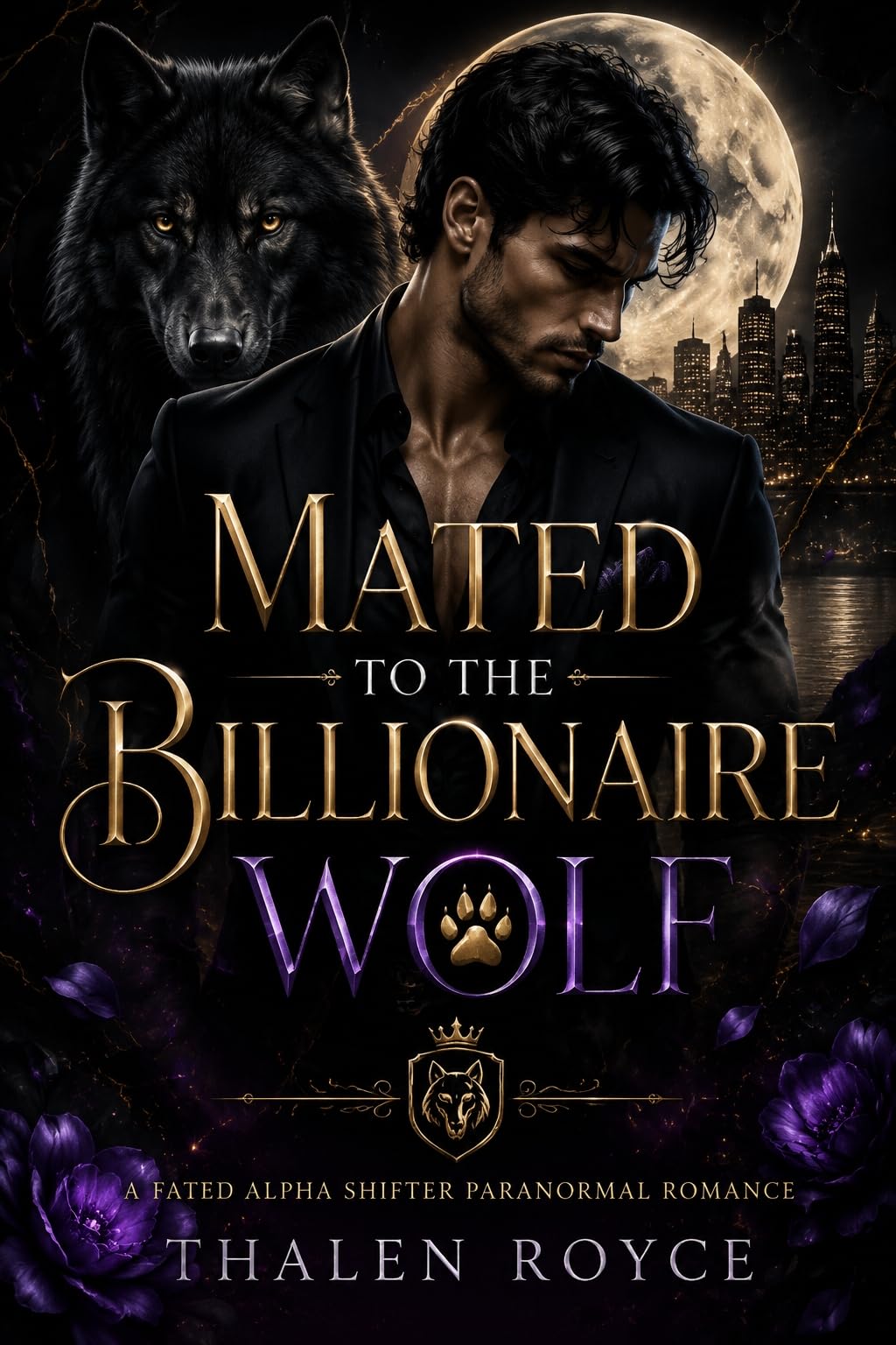 Mated to the Billionaire Wolf: a Fated Alpha Shifter Paranormal Romance Bloodmoon Chronicles Book