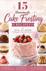 15 Homemade Cake Frosting Recipes: Delicious Buttercream, Chocolate, Fruit, and Specialty Frostings for Cakes, Cupcakes, and Desserts