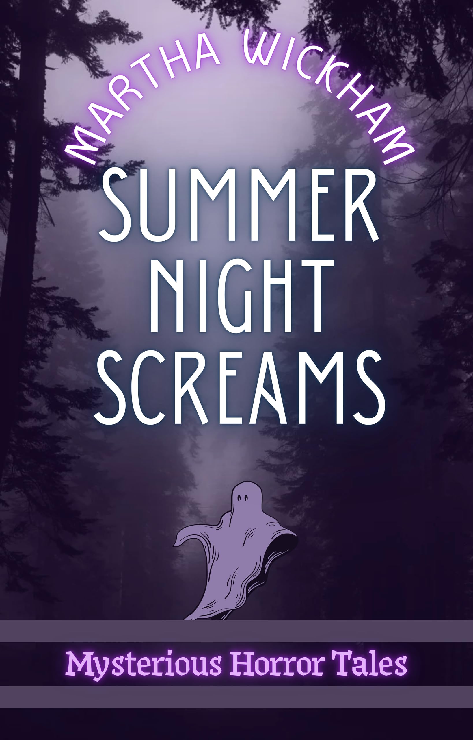 Summer Night Screams: Mysterious Horror Tales Scares Book
