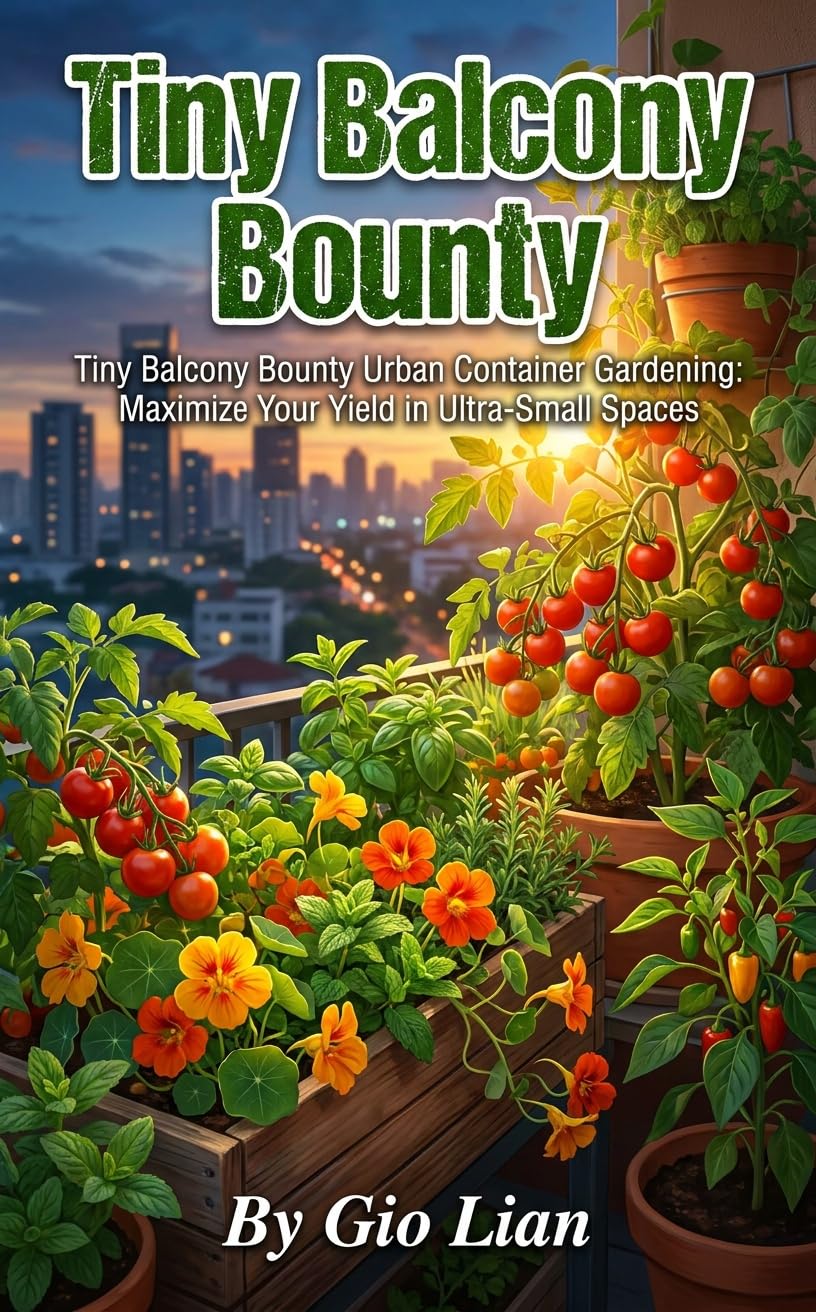 Tiny Balcony Bounty: Tiny Balcony Bounty Urban Container Gardening: Maximize Your Yield in Ultra-small Spaces