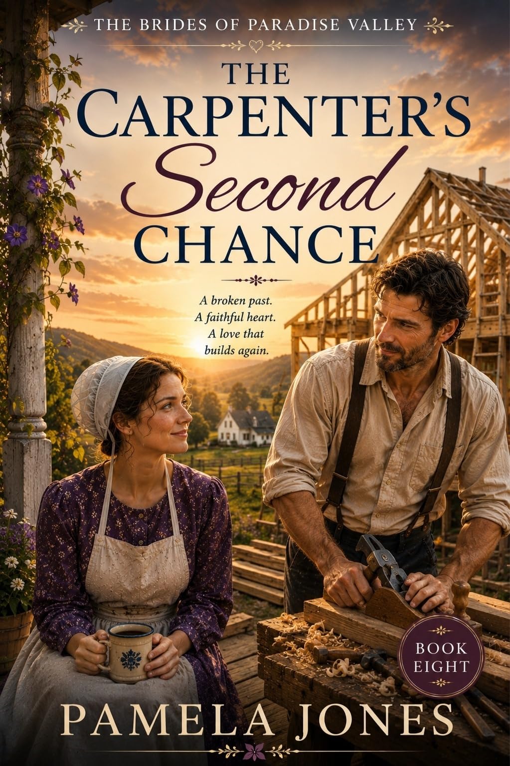 The Carpenter's Second Chance Brides of Paradise Valley Book