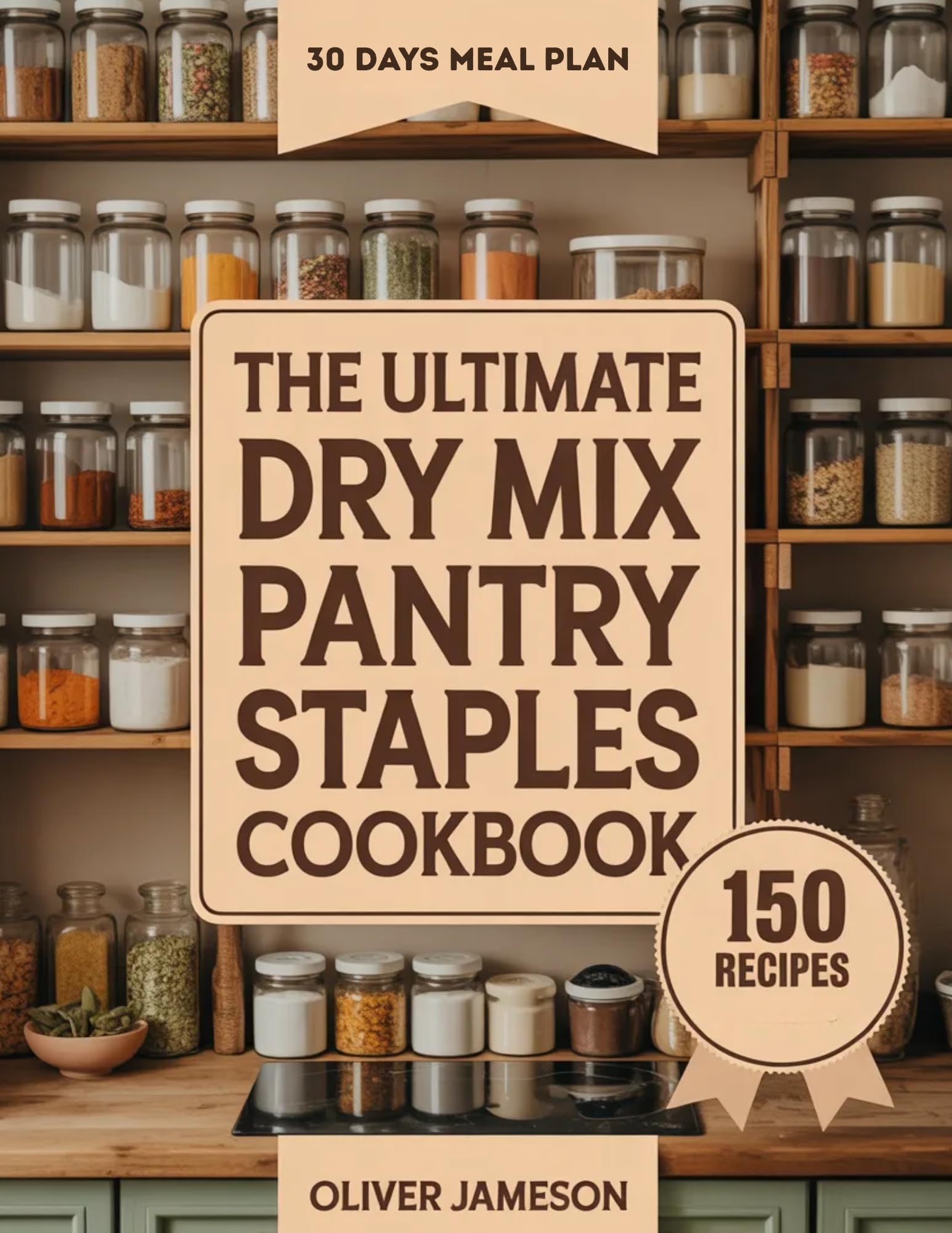 The Ultimate Dry Mix Pantry Staples Cookbook: From-scratch Recipes for Simple Homemade Staples Everyday Pantry Essentials Series Book