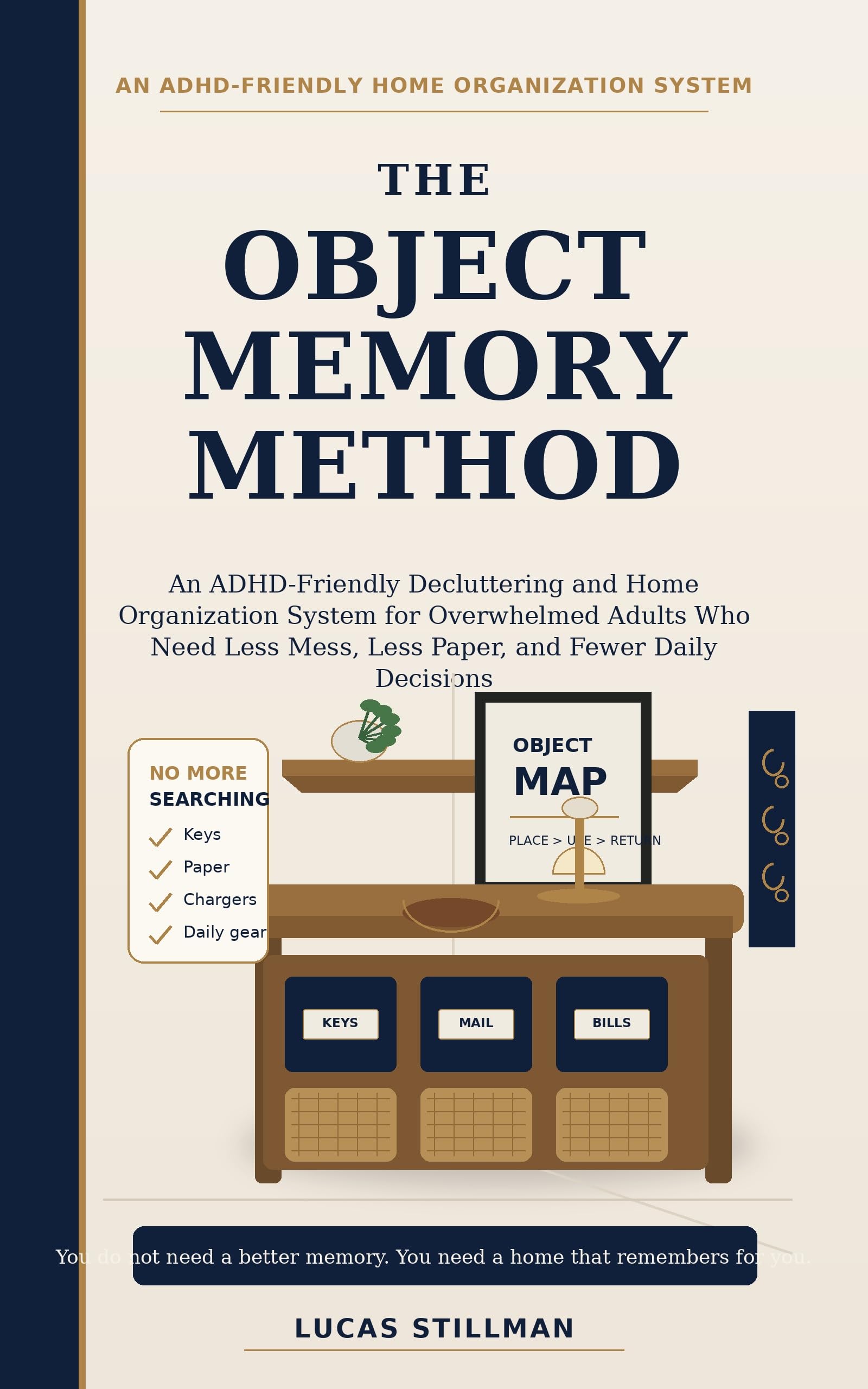 The Object Memory Method: an Adhd-friendly Decluttering and Home Organization System for Overwhelmed Adults Who Need Less Mess, Less Paper, and Fewer Daily Decisions