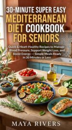 30-minute Super Easy Mediterranean Diet Cookbook for Seniors: Quick & Heart-healthy Recipes to Manage Blood Pressure, Support Weight Loss, and Boost Energy Simple Meals Ready in 30 Minutes or Less