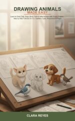 Drawing Animals Made Easy: Learn to Draw Cats, Dogs, Birds, Farm & Wild Animals With Simple Shapes -- Step-by-step Tutorials for Fur, Feathers, Eyes, Proportions & Poses