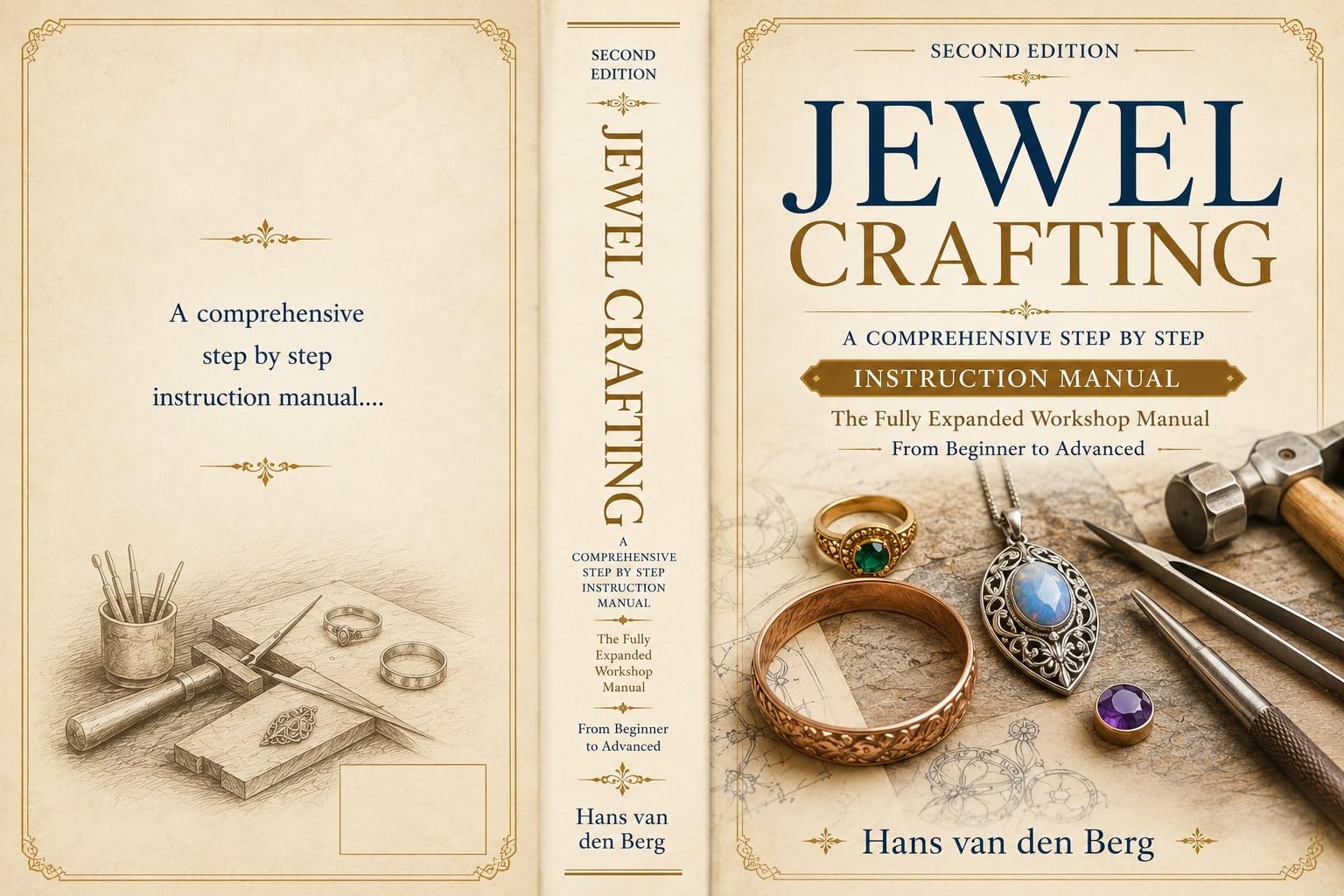 Jewel Crafting - the Fully Expanded Workshop Manual: a Comprehensive Step-by-step Guide From Beginner to Advanced Second Edition