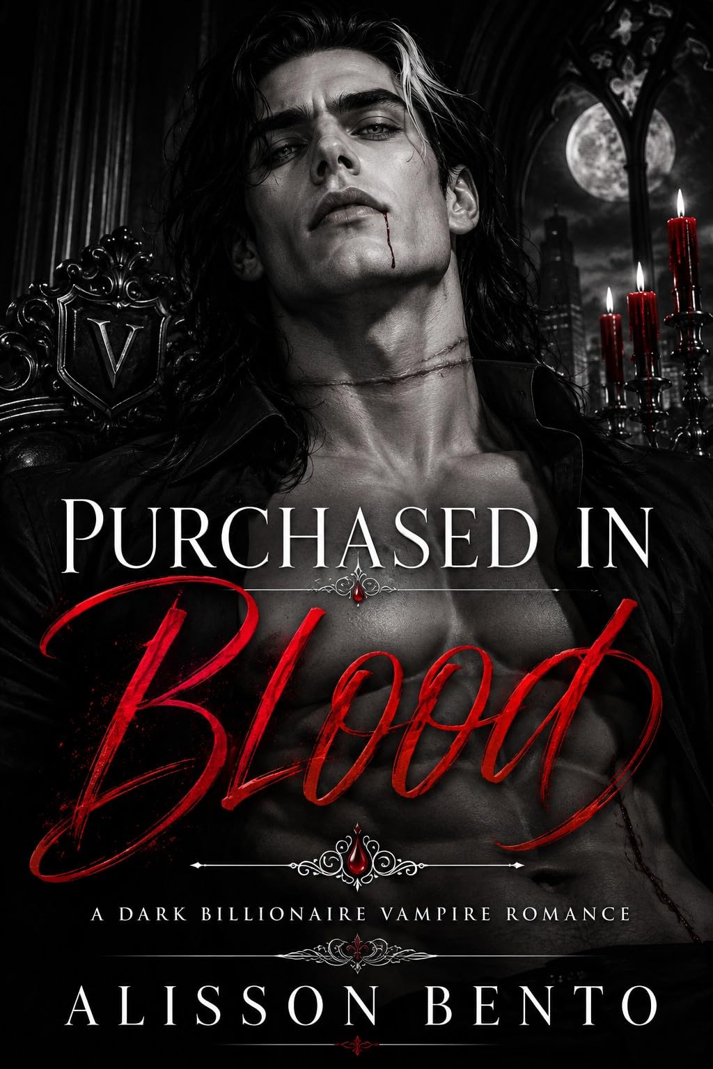 Purchased in Blood: a Dark Billionaire Vampire Romance By