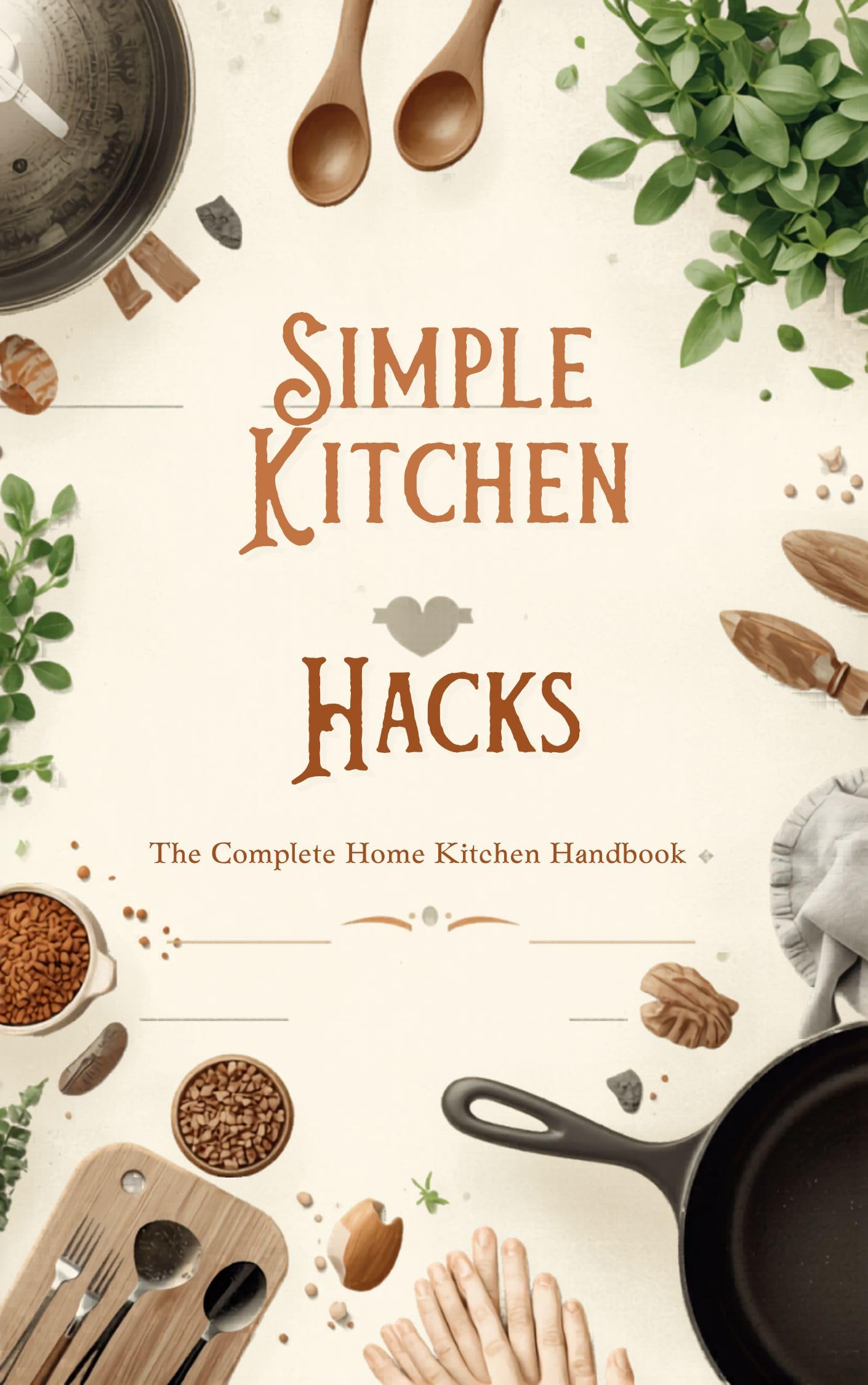 "simple Kitchen Hacks - the Complete Home Kitchen Handbook"