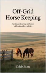 Off-grid Horse Keeping: Raising and Caring for Horses Without Modern Utilities