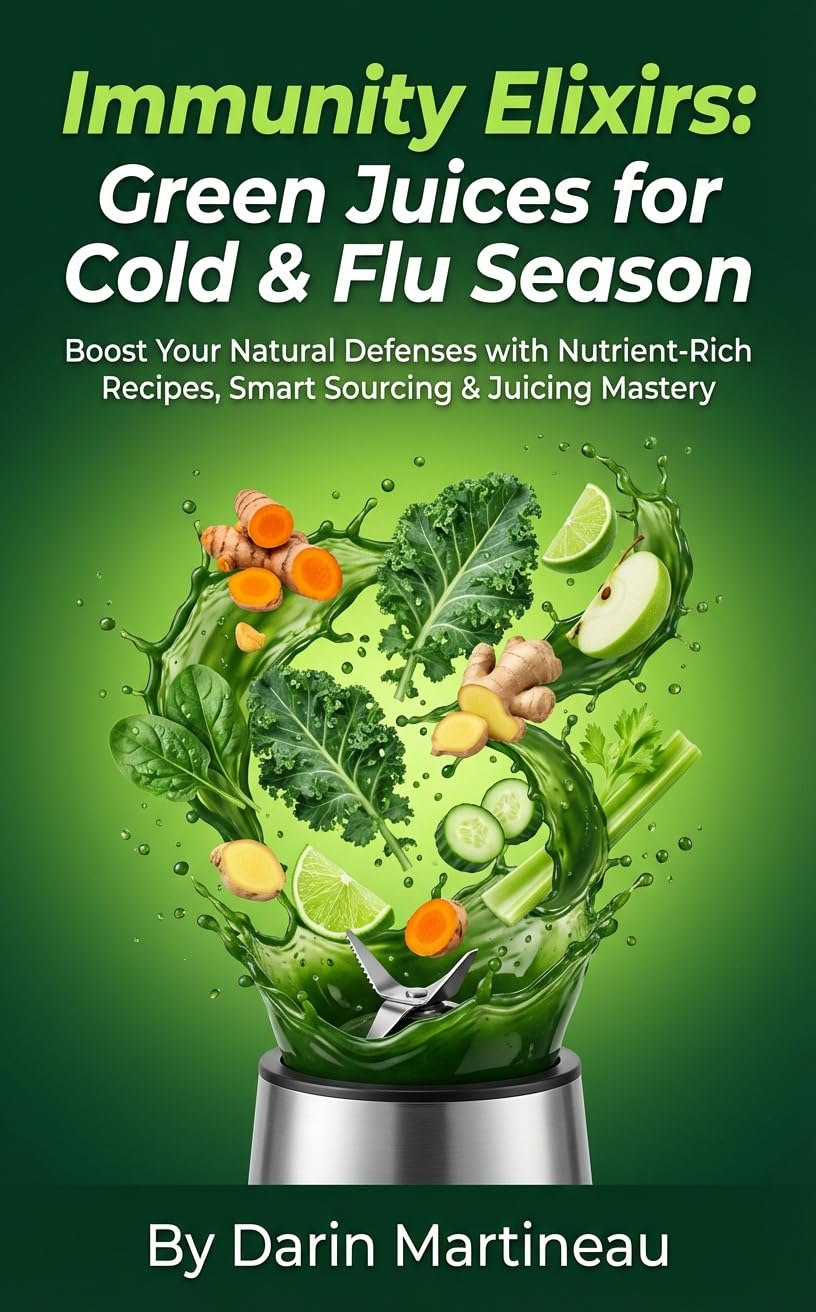 Immunity Elixirs: Green Juices for Cold & Flu Season: Boost Your Natural Defenses With Nutrient-rich Recipes, Smart Sourcing & Juicing Mastery