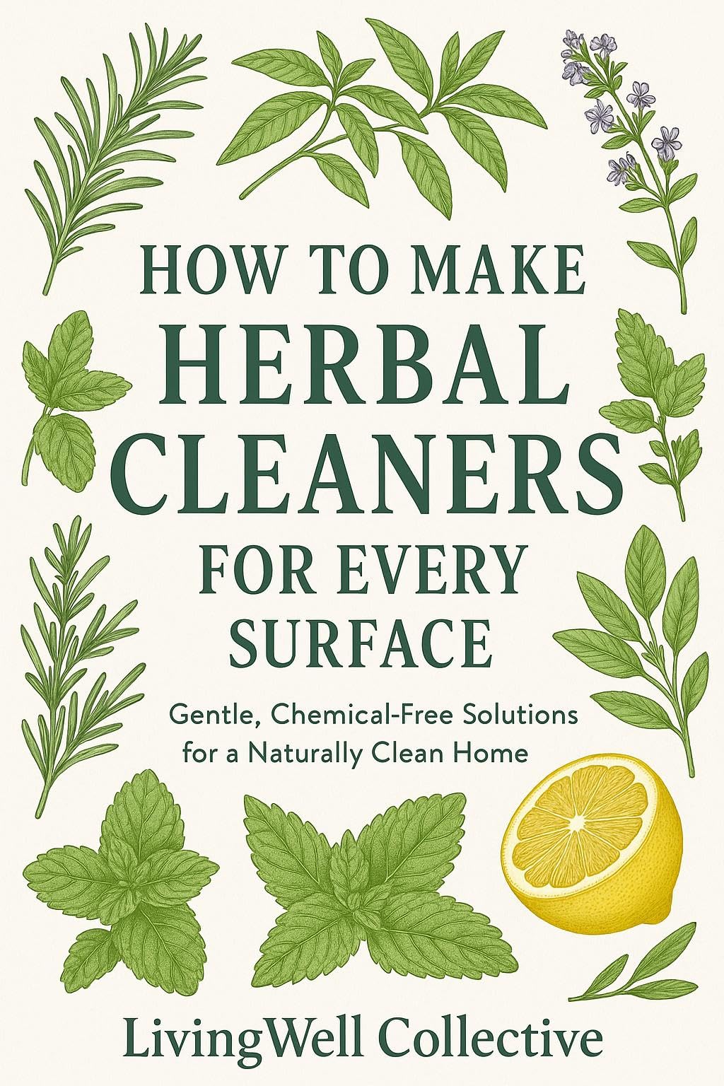 How to Make Herbal Cleaners for Every Surface: Gentle, Chemical-free Solutions for a Naturally Clean Home Healing & Diy