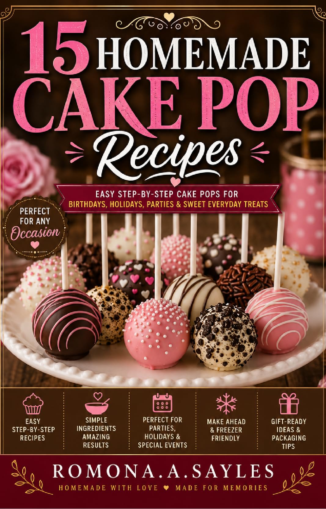 15 Homemade Cake Pop Recipes : Delicious Cake Pop That's Fun and Easy to Make at Home