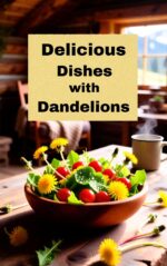 Delicious Dishes With Dandelions: a Cookbook of Recipes Using Dandelion Greens, Roots and Flowers
