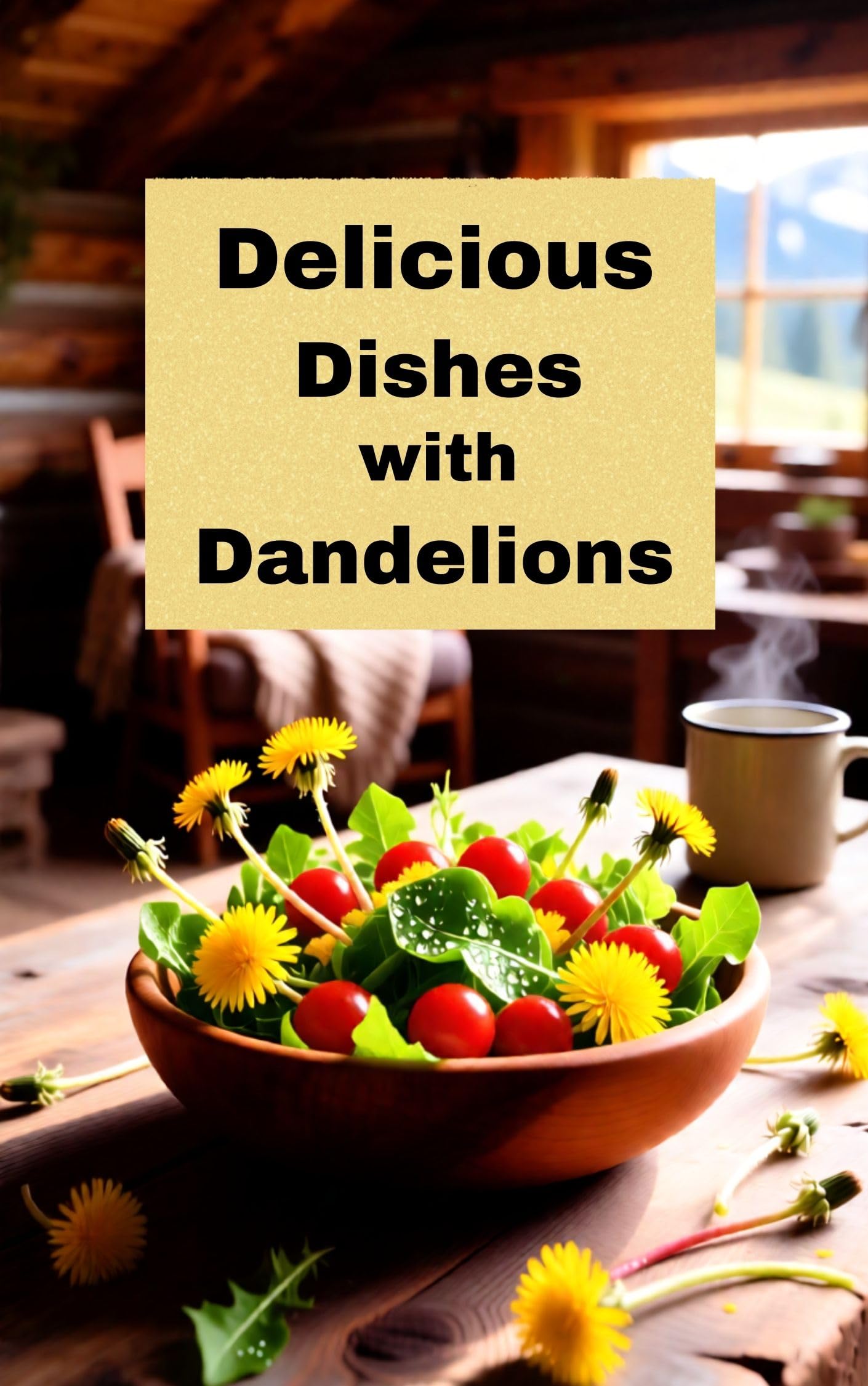 Delicious Dishes With Dandelions: a Cookbook of Recipes Using Dandelion Greens, Roots and Flowers
