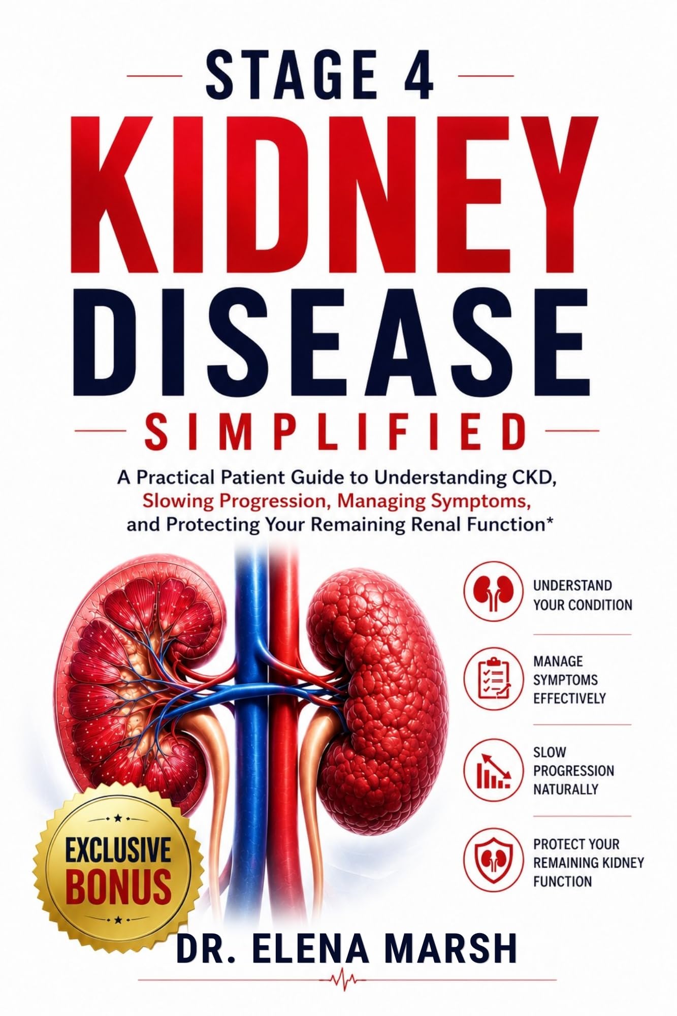 Stage 4 Kidney Disease Simplified: a Practical Patient Guide to Understanding Ckd, Slowing Progression, Managing Symptoms, and Protecting Your Remaining Renal Function