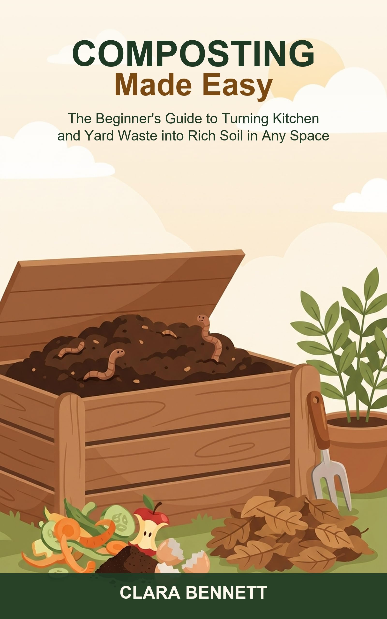 Composting Made Easy: the Beginner's Guide to Turning Kitchen and Yard Waste Into Rich Soil in Any Space
