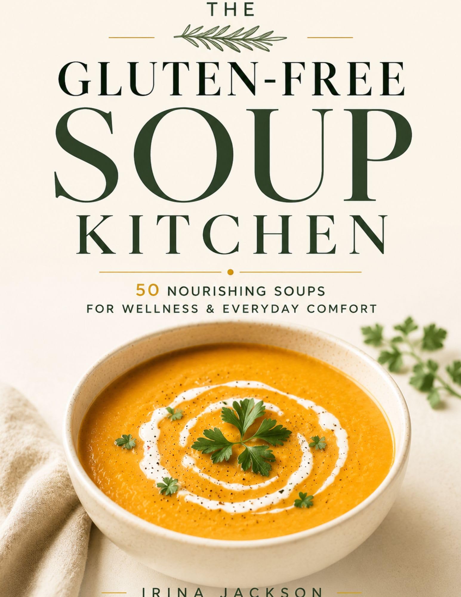 The Gluten-free Soup Kitchen: Comfort in Every Bowl: 50 Easy, Nourishing, and Healing Gluten-free Soup Recipes