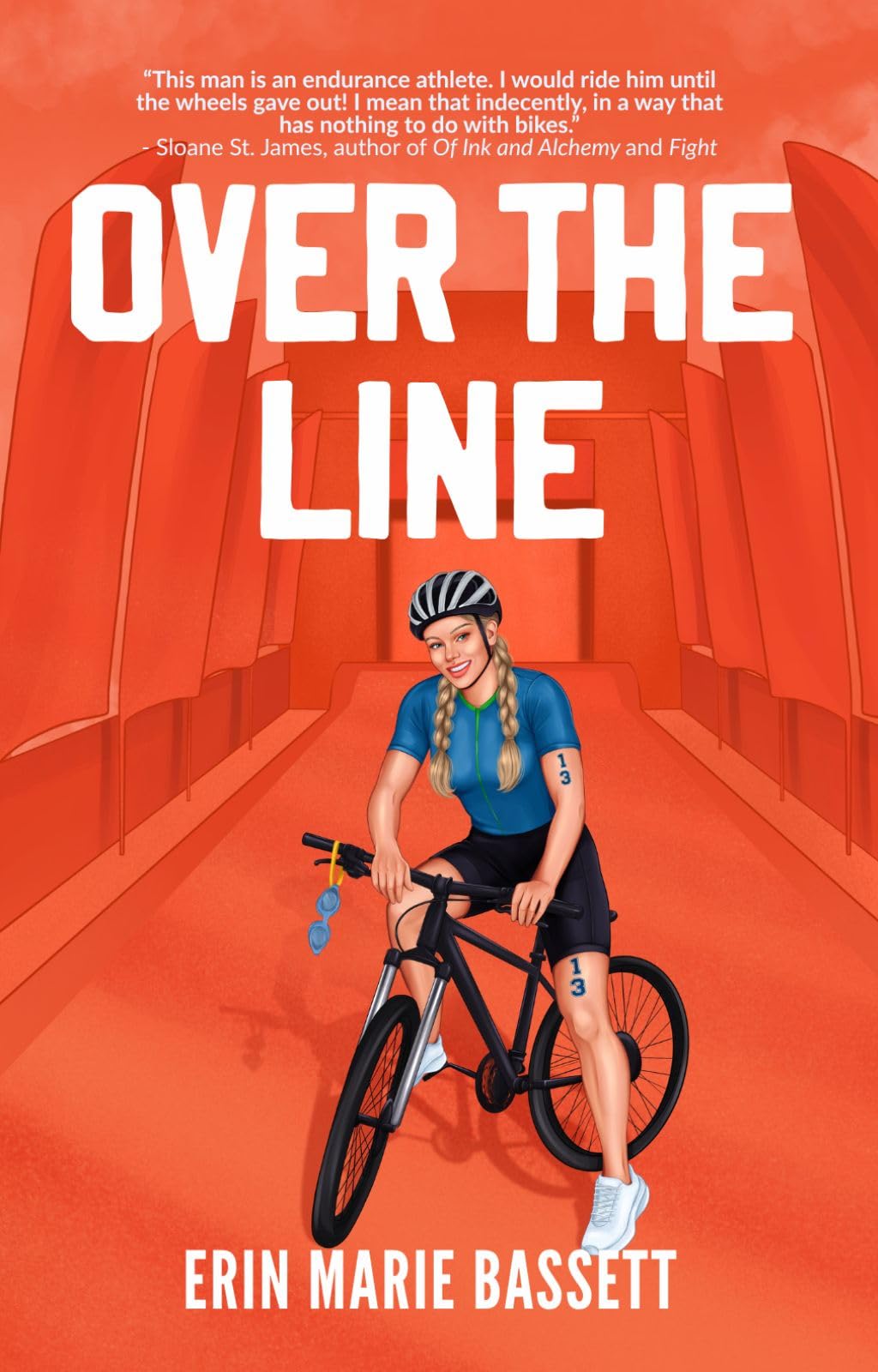 Over the Line: a Spicy Age-gap Sports Romcom Featuring a Triathlete Heroine and the Soft Dom Who Coaches Her