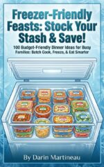 Freezer-friendly Feasts: Stock Your Stash & Save!: 100 Budget-friendly Dinner Ideas for Busy Families: Batch Cook, Freeze, & Eat Smarter