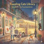 Traveling Cats Library: the Frustrated Artist: a Cozy Magical Adventure Inspiring Young Artists to Overcome Frustration and Discover Their Creative Spark