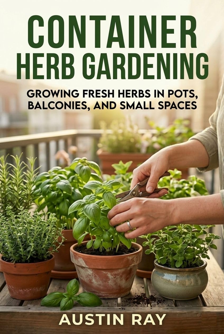 Container Herb Gardening: Growing Fresh Herbs in Pots, Balconies, and Small Spaces