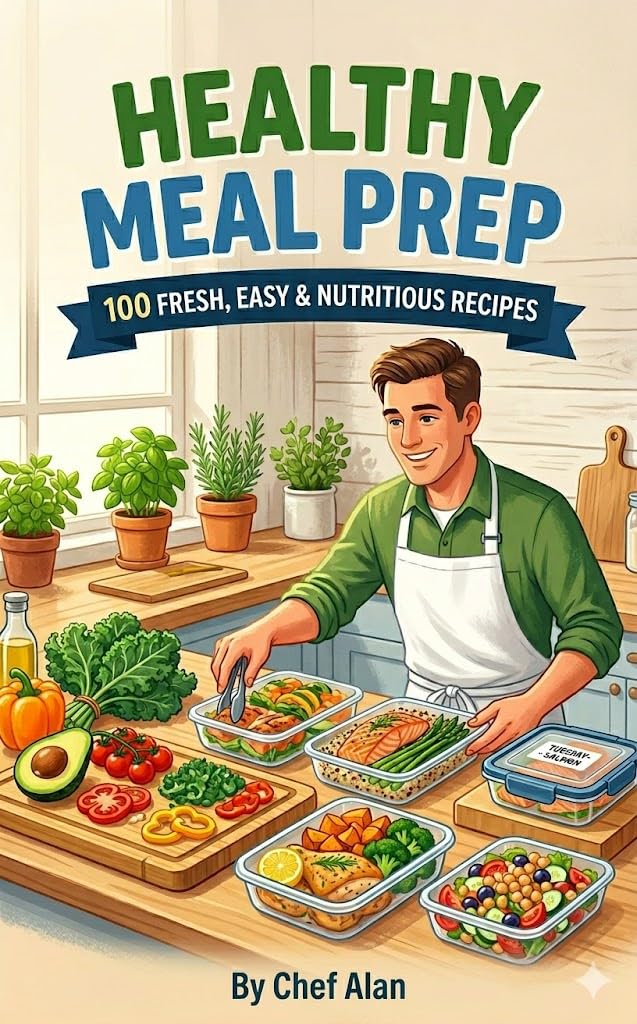 Healthy Meal Prep: 100 Fresh, Easy and Nutritious Recipes to Save You Time and Money Habits, Healthy