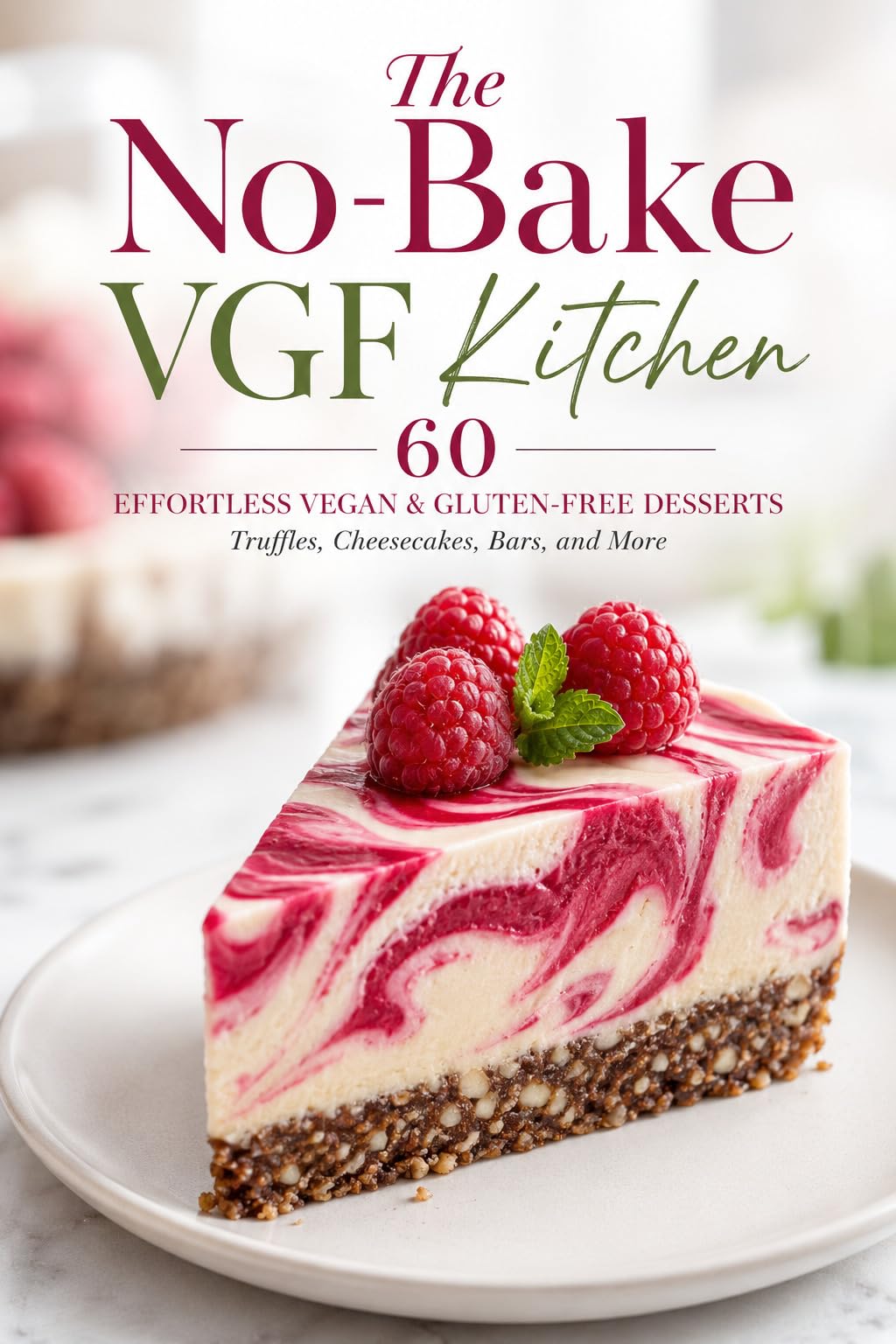 The No-bake Vgf Kitchen: 60 Effortless Vegan & Gluten-free Desserts- Truffles, Cheesecakes, Bars, and More