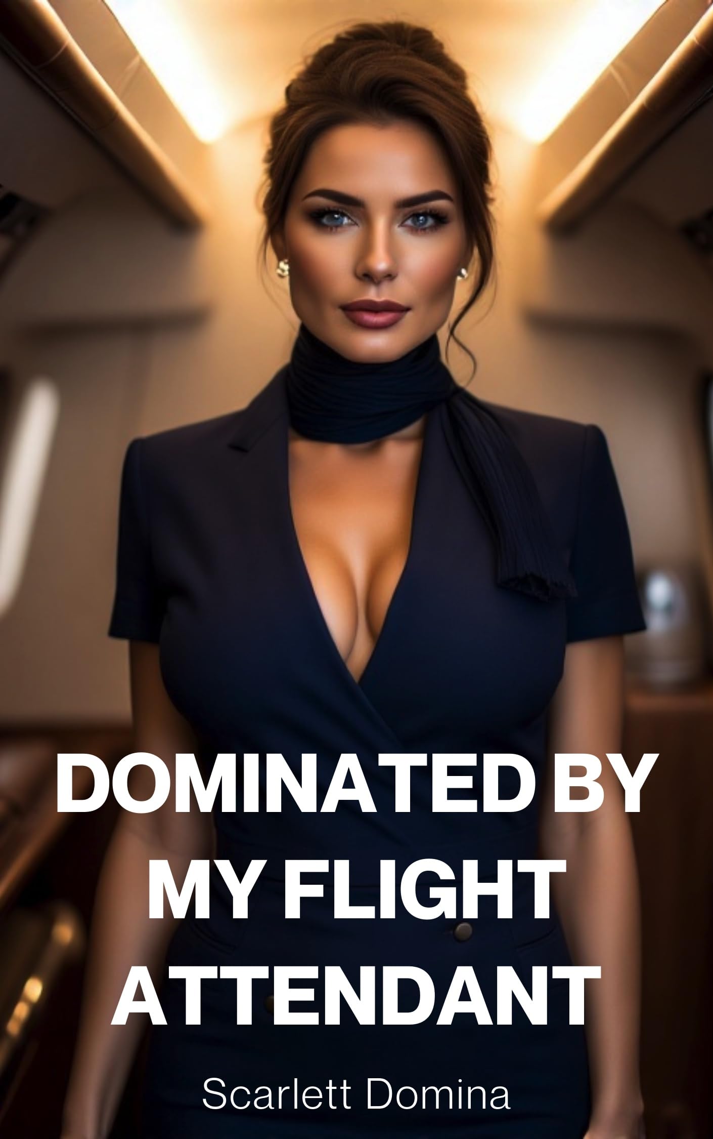 Dominated by My Flight Attendant: Mile High Femdom and Footsies Femdom