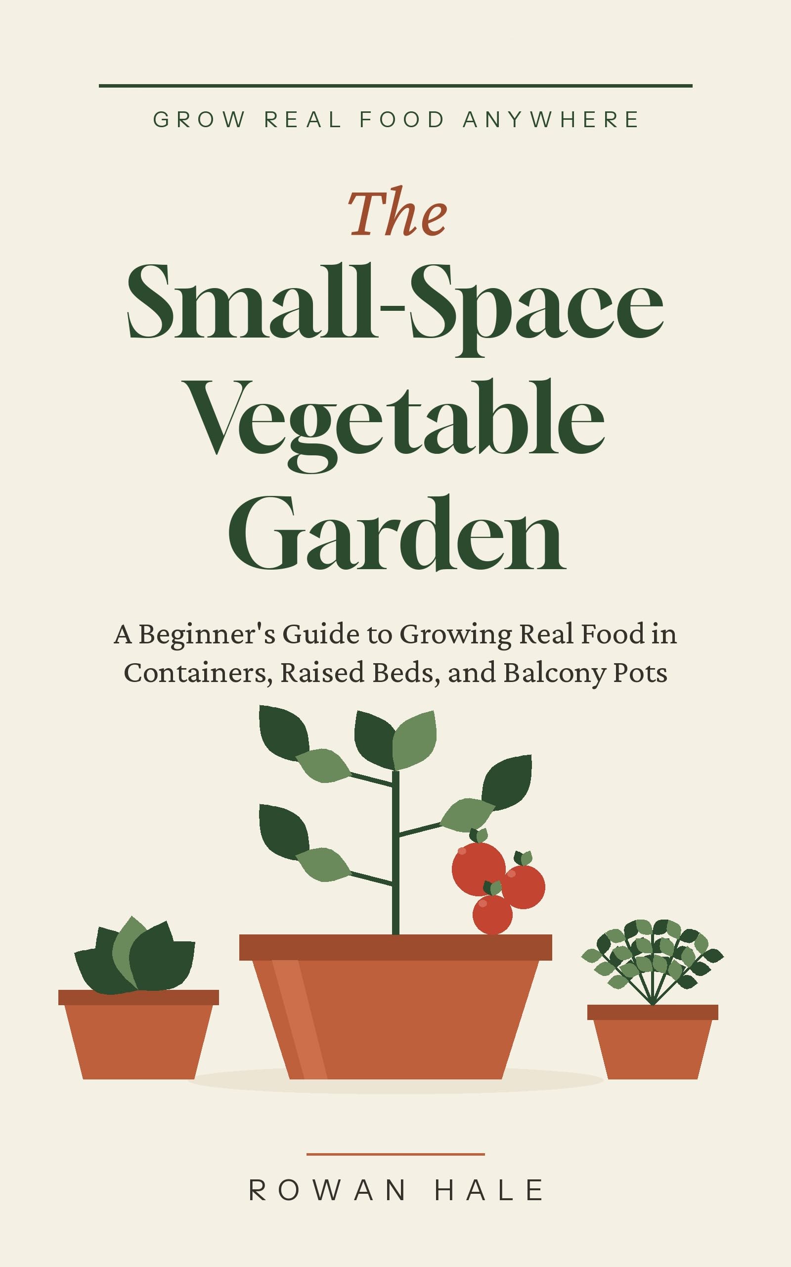 The Small-space Vegetable Garden: a Beginner's Guide to Growing Real Food in Containers, Raised Beds, and Balcony Pots