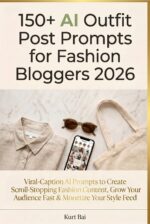 150+ Ai Outfit Post Prompts for Fashion Bloggers 2026: Viral-caption Ai Prompts to Create Scroll-stopping Fashion Content, Grow Your Audience Fast & ... Block Toolkit for Bloggers 2026 Book