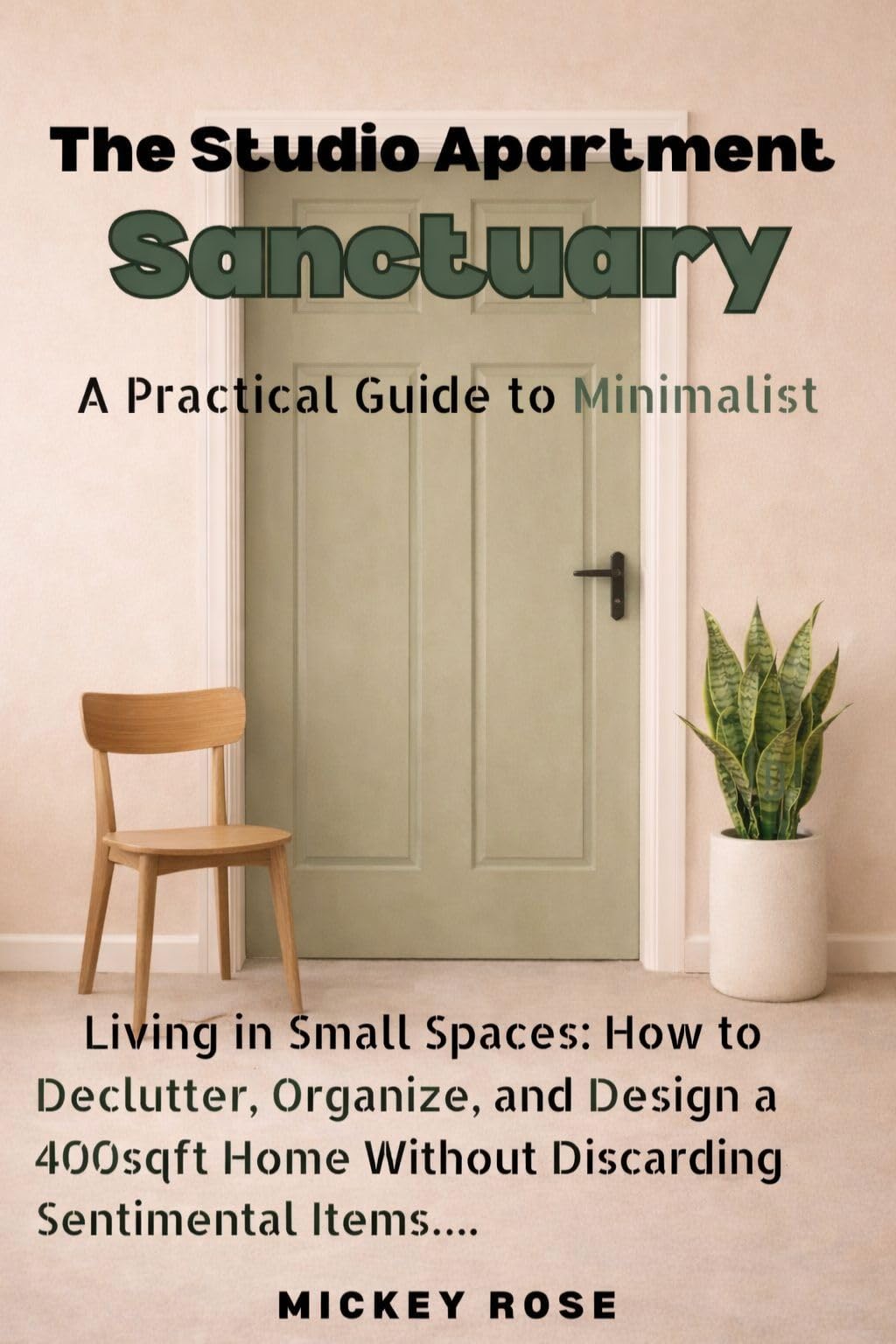 The Studio Apartment Sanctuary: a Practical Guide to Minimalist Living in Small Spaces: How to Declutter, Organize, and Design a 400sqft Home Without Discarding Sentimental Items.