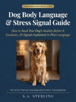 Dog Body Language & Stress Signal Guide: the Visual Guide to Understanding Your Dog’s Anxiety Before It Becomes a Panic Attack Anxiety-free Canine