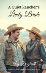 A Quiet Rancher's Lively Bride: a Sweet and Clean Western Historical Romance