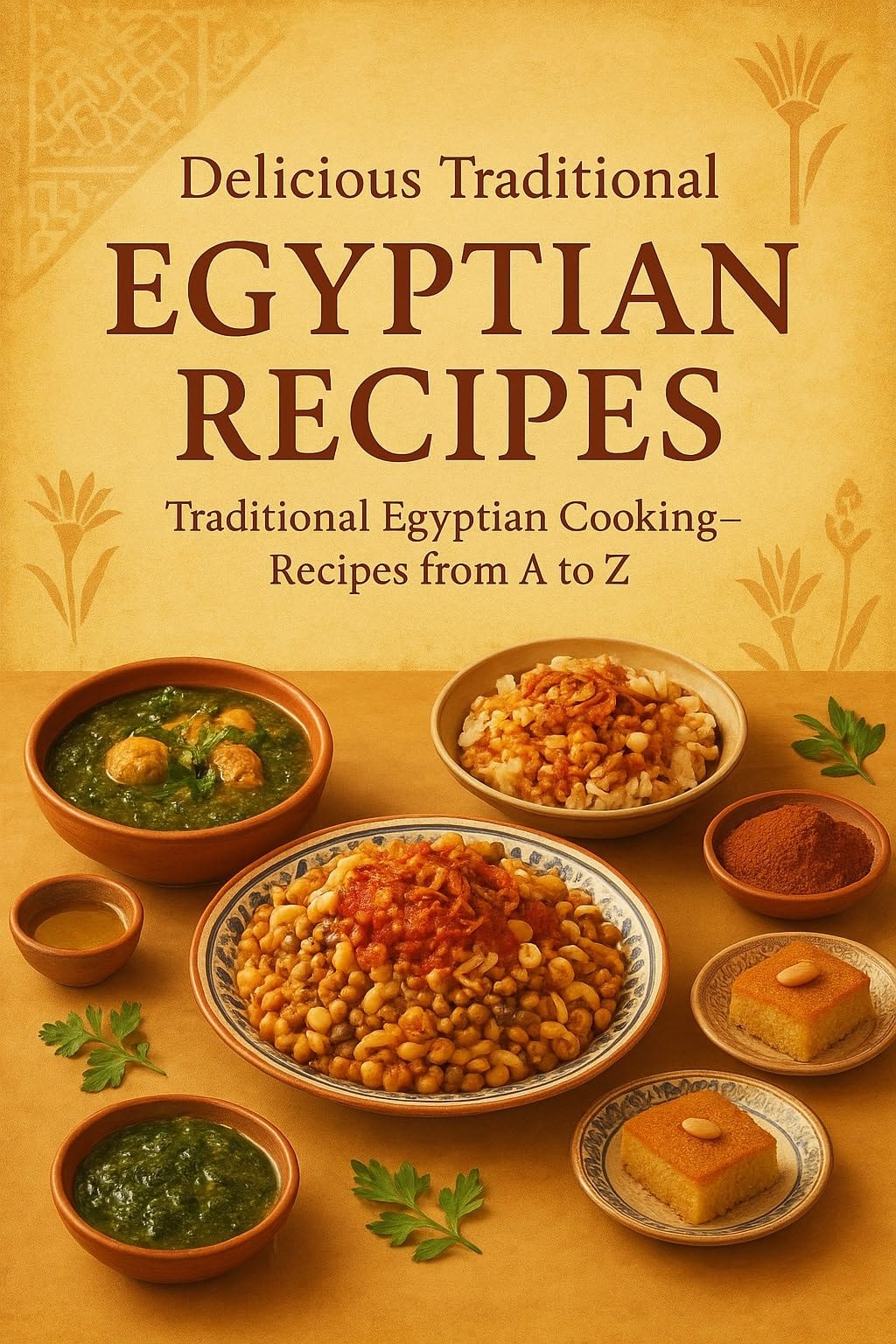 Explore 70 Classic Egyptian Dishes, Traditional Stews, Koshari, Molokhia, Fattah, Desserts, and Refreshing Beverages: Delicious Traditional Egyptian Recipes Explore 70 Classic Egyptian Dishes,