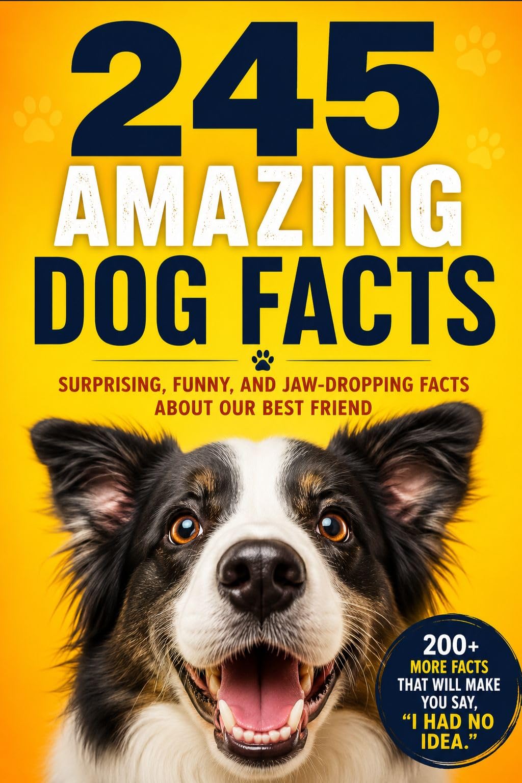 245 Amazing Dog Facts: the Ultimate Trivia Book for Dog Lovers — Surprising, Fun, and Fascinating Things You Never Knew About Dogs